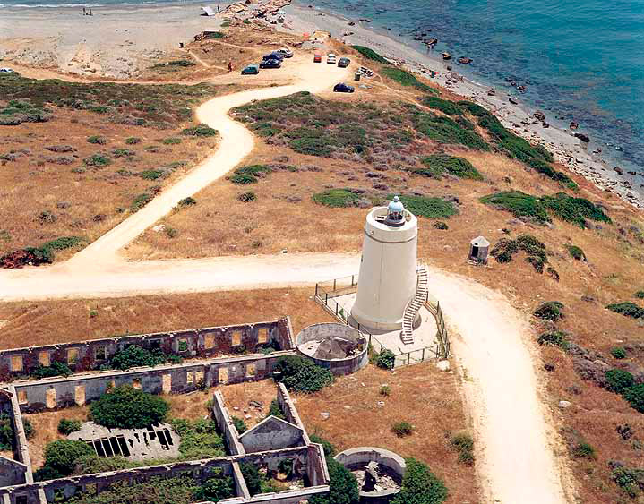 Le phare de Faro Carbonera
