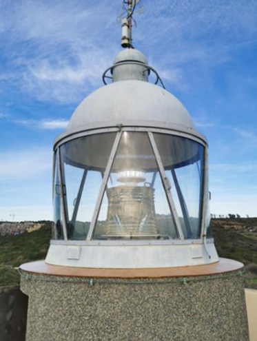 Optique du phare de Carbonera